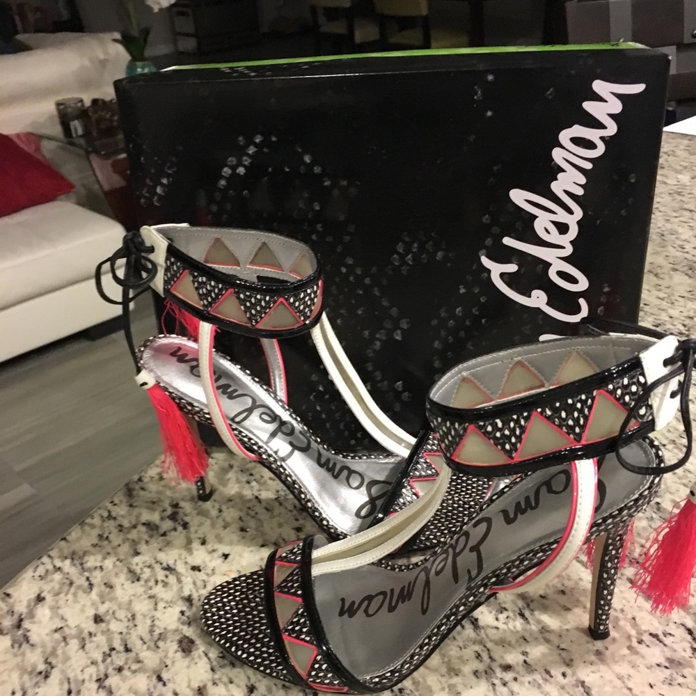 Sam Edelman multi colored sandal